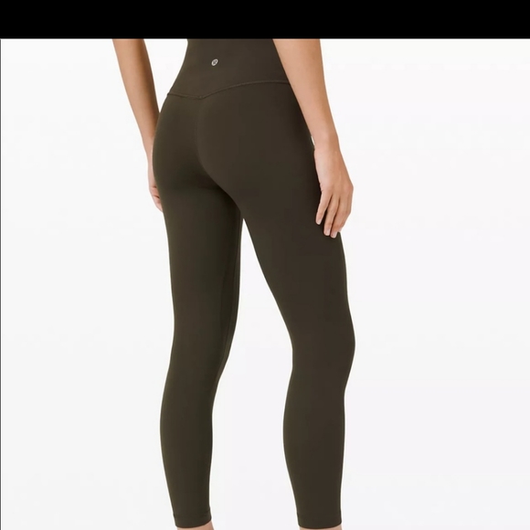 lululemon athletica Pants - Lululemon Align Pant 28" Dark Olive size 6
